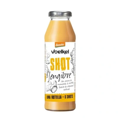 Imagen de SHOT de Jengibre (manzana, acerola,limón) Novedad Voelkel 280ml