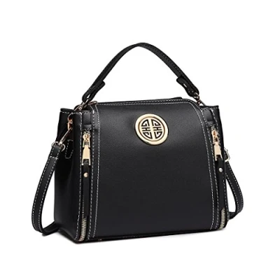 Imagen de Miss Lulu, E1851 BK Mujer, Black, 9.8 x 4.3 8.7 Inches