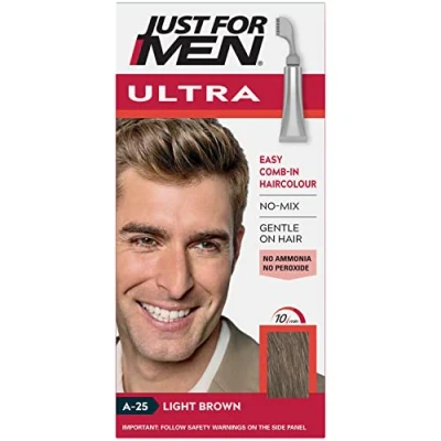Imagen de Just For Men AutoStop Ultra Foolproof Haircolour Light Brown (A 25)