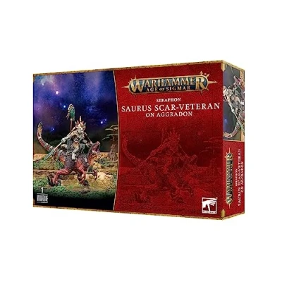 Imagen de Games Workshop Warhammer AoS Seraphon Veterano Scarificado Saurus en Aggradon