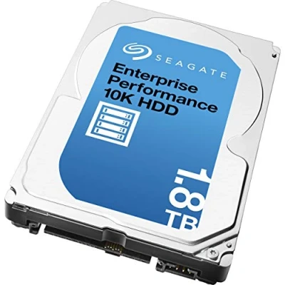 Imagen de Seagate ST1800MM0018 Disco Duro empresarial SAS de 2.5 Pulgadas, 1800 GB, 12 GB/s, 10 K RPM, caché 128 MB, 512E (Thunderbolt)
