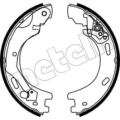 Imagen de METELLI 53 0376 Zapatas de Freno Mano LAND ROVER: Discovery 4, 3, Range Rover Sport