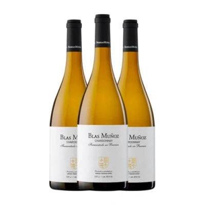 Imagen de Blas Muñoz Chardonnay Vino de la Tierra Castilla y León 75 cl blanco (Caja 3 Botellas cl)