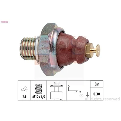 Imagen de EPS 1.800.052 Sensor de Presión Aceite M12x1,5 Made in Italy OE Equivalent BMW: 3 Berlina, 5 Berlina