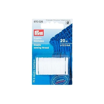 Imagen de Prym Hilo de Coser, Blanco, 20 Metros Largo x 0,5 mm Grosor