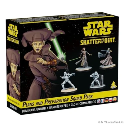 Imagen de Atomic Mass Games Star Wars Shatterpoint: Plans and Preparation Expansión Estrategia A Partir de 14 Años Para 2 Jugadores 90 Minutos por Partida Multilenguaje (incluye Español)