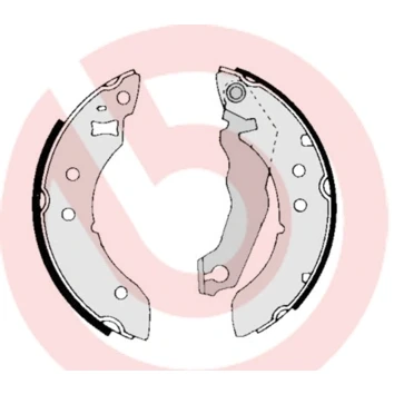 Imagen de BREMBO S 24 536 Zapatas de freno 180 32 con palanca mano FORD: ESCORT 3, 4, 4 Kombi