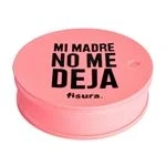 Imagen de Fisura Tapa vasos antidroga. Protector de bebida original Cubierta para bebidas reutilizable. Protección vaso antiderrame hecho silicona BPA free. (1 unidad, Mi madre, Rosa)