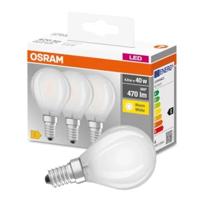 Imagen de Osram Classic Lámpara LED (4 W, E14, A++, 470 lm, Blanco cálido)