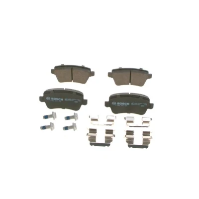 Imagen de BOSCH 0 986 494 125 Juego de pastillas freno Low Metallic con tornillos muelle, accesorios FIAT: Croma II Familiar