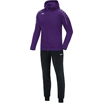 Imagen de JAKO Chándal para mujer de poliéster con capucha, lila, talla 40, M9450