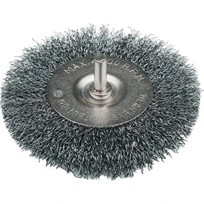Imagen de Silverline Tools PB02 Cepillo circular de acero ondulado (100 mm)