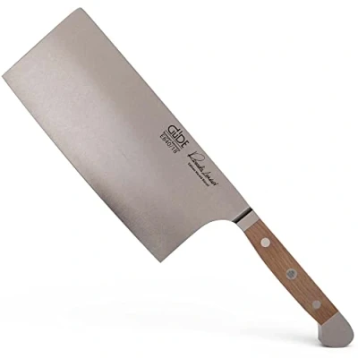 Imagen de Güde Hackmesser EICHE Serie Klingenlänge Fasseichenholz Solingen Cocinero Forjado, 18 cm, Madera de Roble Barril, Alpha FASSEICHE, Doble virola, Hecho a Mano en Alemania, Cuchillo Cocina Chino