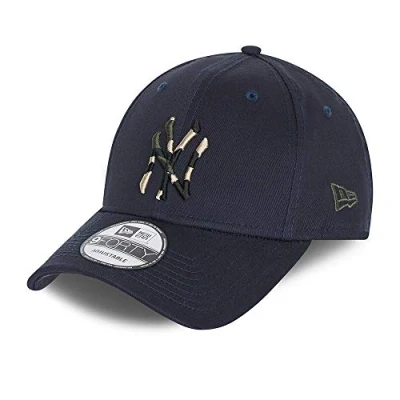 Imagen de New Era York Yankees Cap MLB 9forty Basecap Camo Infill Kappe Baseball Blau One Size