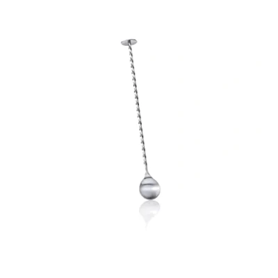 Imagen de Leopold vienna Cuchara de Bar con mortero IN233002, Inoxidable, Plateado, 2.6 x 3.4 25.4 cm