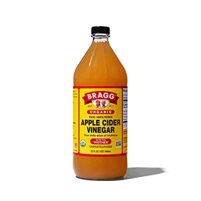 Imagen de Bragg orgánico Apple sidra vinagre Gallon, Basic, 32 onzas líquidas