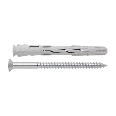 Imagen de INDEX Fixing Systems T NUX A Pack de 50 tacos universales alto rendimiento, cabeza avellanada (recubrimiento cincado, nailon, 10 x 160 mm, diámetro mm)