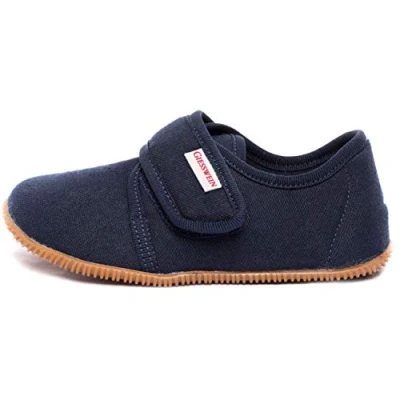 Imagen de Giesswein Türnberg, Zapatillas Algodón Unisex niños, Azul Oscuro Dark Blue, 24 EU