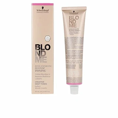 Imagen de Schwarzkopf Blondme Toning Intense (DT) Castaño Profundo 60 ml, Estándar, Único