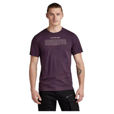 Imagen de G STAR POEM Camiseta estampada, Hombre, Talla: Medium, Lt maze
