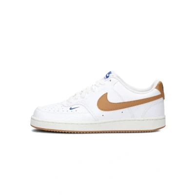 Imagen de NIKE Court Vision Low Next Nature, Sneaker Mujer, White Flax Game Royal Sail, 38 EU
