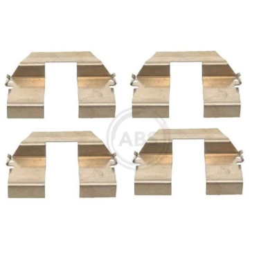 Imagen de A.B.S. 1232Q Kit de accesorios, pastillas frenos VOLKSWAGEN: Transporter 4 Bus, 4, Sharan I, SEAT: Alhambra I