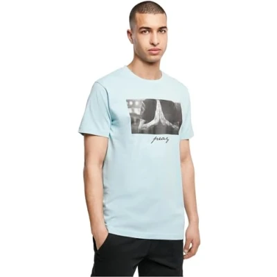 Imagen de Mister Tee PRAY Camiseta estampada, Hombre, Talla: XL, Ocean blue