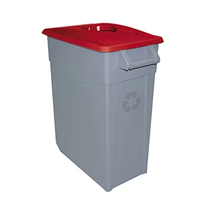Imagen de Denox DEN003 Contenedor Zeus 65 litros Abierto, Rojo, 585x290x670 mm