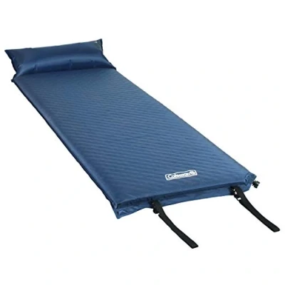 Imagen de Coleman Almohadilla de Dormir autoinflable con Almohada, Inflable Ligera Acolchado Adicional y desinflado rápido, no Necesita Bomba Aire, Ideal para Camping, mochileros, Viajes