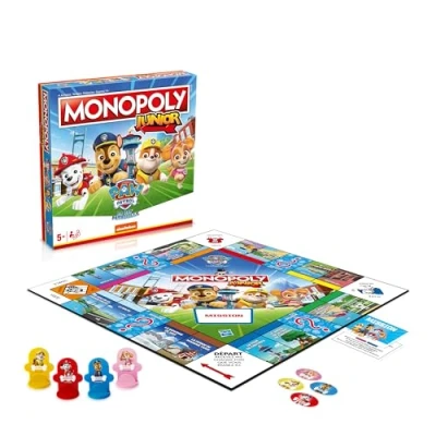 Imagen de Winning Moves Monopoly Junior LA PATROUILLE Juego de Mesa Desde 5 años Versión Francesa