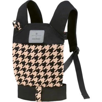 Imagen de manduca Porta muñecas/Doll Carrier para Peluches y muñecas de bebé, algodón orgánico PepitaBlack