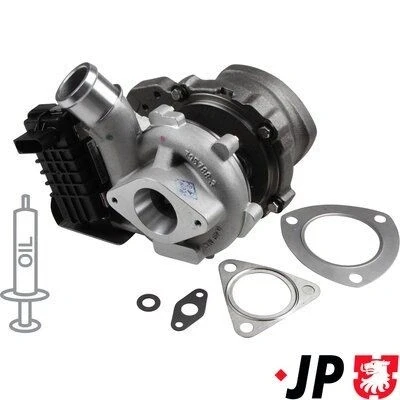 Imagen de JP GROUP 1517400700 Turbocompresor de gases escape incl. kit juntas FORD: Transit Mk6 Furgón, Custom V362 Furgón