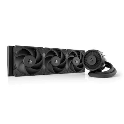 Imagen de ARCTIC Liquid Freezer III Pro 360 Refrigerador de CPU AIO, 3 x 120 mm Refrigeración por Agua, 38 Radiator, Bomba PWM, Ventilador VRM, AMD AM5/AM4, Intel LGA1851/1700 Marco Contacto Negro