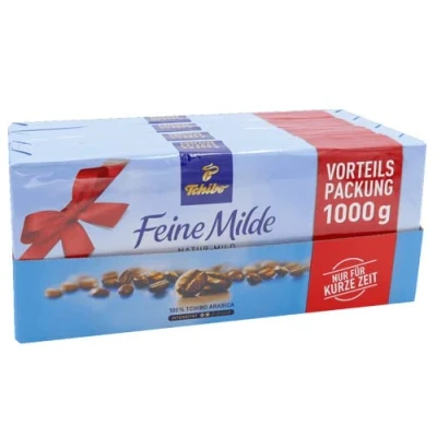 Imagen de Tchibo Feine Milde Ground Coffee Action Package 4x 1 kg