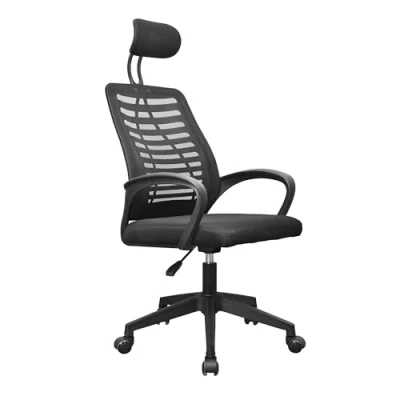 Imagen de MARSGAMING MGC ERGOB, Silla Gaming Ergonómica, Asiento y Respaldo de Malla Transpirable, Reposacabezas Regulable, Altura Ajustable Entre 110.5 120.5cm, Sistema Balanceo 3 a 18, Negro