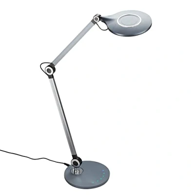 Imagen de Briloner Leuchten 7027 015 Lámpara LED de Sobremesa, Giratoria Y Orientable, 9 W, 930 Lúmenes, Antracita