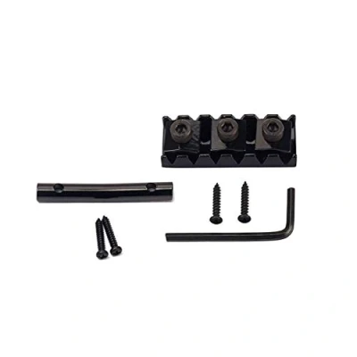 Imagen de Alnicov Strings Tuerca bloqueada 42 mm para puente Floyd Rose Tremolo (negro)
