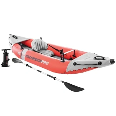Imagen de Intex Kayak Hinchable Excursion Pro Remo + hinchador
