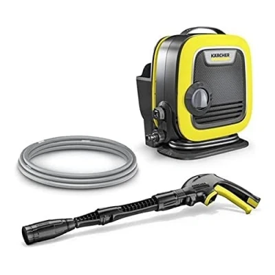 Imagen de Kärcher Hidrolimpiadora K Mini, presión: máx. 110 bar, caudal: 360 l/h, rendimiento de superficie: 20 m²/h, filtro agua, peso: 3,9 kg, pistola y tubo alta presión, lanza Vario Power Jet