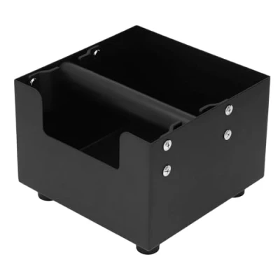 Imagen de Café Knock Box Recipiente Acero Inoxidable, Caja de Golpe Espresso con Base Silicona,Coffee Containe para Barista,Caja Posos Café, Recogida y El Reciclaje los Cafe