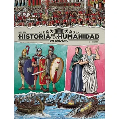 Imagen de HISTORIA DE LA HUMANIDAD EN VIÑETAS VOL. 4: ROMA (ESPIRAL DIDACTICO)