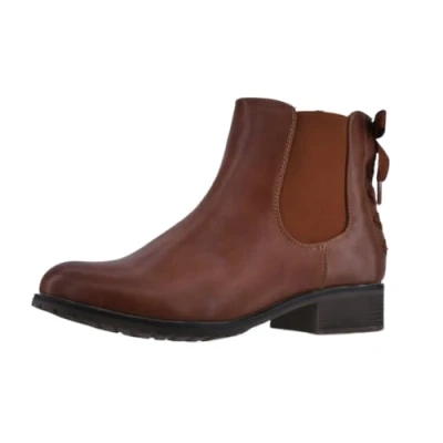 Imagen de Elara Botines Chelsea Mujer con Bucle Chunkyrayan Camello F916 Camel 38