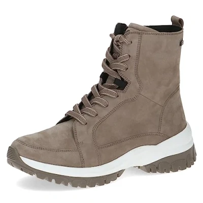 Imagen de CAPRICE 9 26259 41, Botines planos con cordones para Mujer, Marrón (Mud Suede), 36 EU