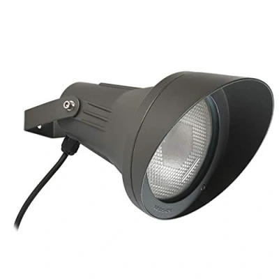 Imagen de LEDS·C4 PROYECTOR ESPARTA 1 X E27/PAR 38 80 Gris Urbano 220 240VAC/50 60Hz Aluminio inyectado, Cristal 1xE27/PAR 0.00 LM NO Bulb
