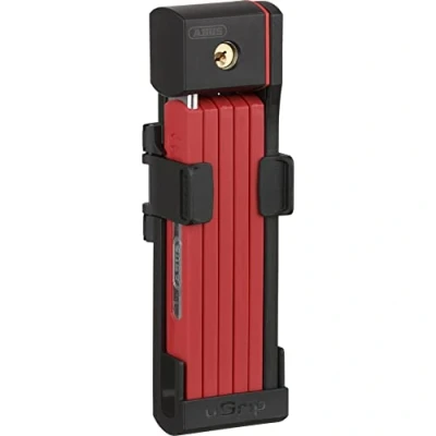 Imagen de ABUS Bordo uGrip 5700K SH Candado plegable con soporte para bicicleta barras de 5 mm grosor Nivel seguridad 7 80 cm Rojo
