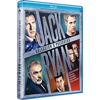 Imagen de Jack Ryan (Blu ray) Pack 5 peliculas: La Caza del Octubre Rojo / Juego de Patriotas Peligro Inminente Panico Nuclear Ryan: Operacion Sobra