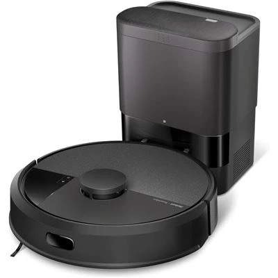 Imagen de iRobot Roomba 105 Combo y Base AutoEmpty con autovaciado de 75 días, Aspirador friegasuelos, Clearview LiDAR, 7000Pa,120 mins, SmartScrub, Evita obstáculos,Recarga reanuda, App, 3 Modos Limpieza