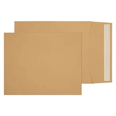 Imagen de Purely Packaging 305x250x25mm Gusset Pocket Peel and Seal Envelope Manilla (Pack of 125)