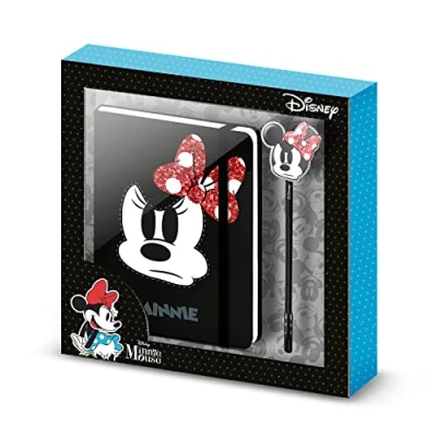 Imagen de Karactermania Minnie Mouse Angry Caja Regalo con Diario y Bolígrafo Fashion, Multicolor