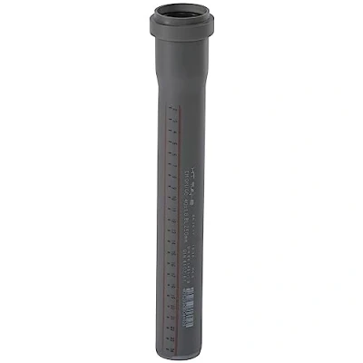 Imagen de Ostendorf HTsafe HT Rohr con manguito DN 40 mm 250 mm, gris